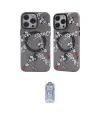 ieg™ iPhone 14 Pro Kılıf Nova Doku Koleksiyonu - Siyah Joko Magic 5D Cam