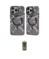 ieg™ iPhone 14 Pro Kılıf Nova Doku Koleksiyonu - Siyah Joko Magic 5D Hayalet Cam