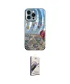 ieg™ iPhone 14 Pro Kılıf Nova Doku Prime - Siyah Bilvis 3D Mat Cam Ekran Koruyucu