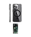 ieg™ iPhone 14 Pro Kılıf Nova Doku - Siyah 360 Mat Full Body Arka Koruyucu