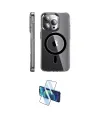 ieg™ iPhone 14 Pro Kılıf Nova Doku - Siyah 3D Antistatik Cam Ekran Koruyucu