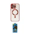 ieg™ iPhone 14 Pro Kılıf Nova Işık Özel Seri - Siyah 18D Cam Ekran Koruyucu