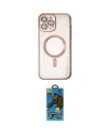 ieg™ iPhone 14 Pro Kılıf Nova Işık Özel Seri - Siyah 18D Cam Ekran Koruyucu