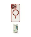 ieg™ iPhone 14 Pro Kılıf Nova Işık Özel Seri - Siyah 20D Premium Cam Ekran Koruyucu
