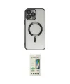 ieg™ iPhone 14 Pro Kılıf Nova Işık Özel Seri - Siyah 20D Premium Cam Ekran Koruyucu