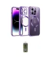 ieg™ iPhone 14 Pro Kılıf Nova Işık Özel Seri - Siyah Joko Magic 5D Hayalet Cam