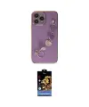 ieg™ iPhone 14 Pro Kılıf Nova Işık Prime - Siyah Buffer Hayalet Cam Ekran Koruyucu