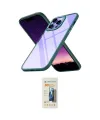 ieg™ iPhone 14 Pro Kılıf Nova Işık Serisi - Siyah 6D Mat Seramik Hayalet Nano Ekran Koruyucu