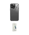 ieg™ iPhone 14 Pro Kılıf Odak Doku - Şeffaf Pasifik Cam Ekran Koruyucu