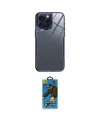 ieg™ iPhone 14 Pro Kılıf Odak Doku - Siyah 18D Cam Ekran Koruyucu