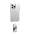 ieg™ iPhone 14 Pro Kılıf Odak Doku - Siyah Bilvis 3D Mat Cam Ekran Koruyucu