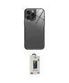 ieg™ iPhone 14 Pro Kılıf Odak Doku - Siyah Bilvis Hayalet Cam Ekran Koruyucu