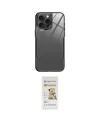 ieg™ iPhone 14 Pro Kılıf Odak Doku - Siyah Mat Seramik Nano Ekran Koruyucu