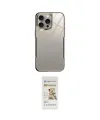 ieg™ iPhone 14 Pro Kılıf Odak Doku - Siyah Mat Seramik Nano Ekran Koruyucu