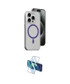 ieg™ iPhone 14 Pro Kılıf Odak Form Özel Seri - Siyah 3D Antistatik Cam Ekran Koruyucu