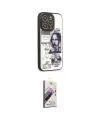 ieg™ iPhone 14 Pro Kılıf Odak Klasik Serisi - Siyah Bilvis 3D Mat Cam Ekran Koruyucu