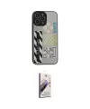 ieg™ iPhone 14 Pro Kılıf Odak Klasik Serisi - Siyah Bilvis 3D Mat Cam Ekran Koruyucu