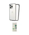 ieg™ iPhone 14 Pro Kılıf Pusula Asil Koleksiyonu - Siyah 20D Premium Cam Ekran Koruyucu