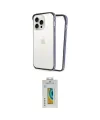 ieg™ iPhone 14 Pro Kılıf Pusula Asil Koleksiyonu - Siyah Polymer Nano Ekran Koruyucu