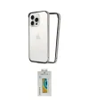ieg™ iPhone 14 Pro Kılıf Pusula Asil Koleksiyonu - Siyah Polymer Nano Ekran Koruyucu