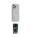 ieg™ iPhone 14 Pro Kılıf Pusula Çizgi Koleksiyonu - Siyah 360 Mat Full Body Arka Koruyucu