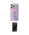 ieg™ iPhone 14 Pro Kılıf Pusula Form - Siyah 3D Antistatik Hayalet Cam Ekran Koruyucu
