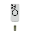 ieg™ iPhone 14 Pro Kılıf Pusula Form - Siyah Joko Magic 5D Hayalet Cam