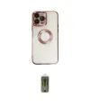 ieg™ iPhone 14 Pro Kılıf Pusula Form - Siyah Joko Magic 5D Hayalet Cam