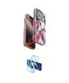 ieg™ iPhone 14 Pro Kılıf Siluet Doku - Siyah 3D Antistatik Cam Ekran Koruyucu
