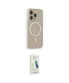 ieg™ iPhone 14 Pro Kılıf Siluet Işık Koleksiyonu - Şeffaf Pasifik Cam Ekran Koruyucu