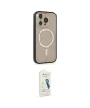 ieg™ iPhone 14 Pro Kılıf Siluet Işık Koleksiyonu - Şeffaf Pasifik Cam Ekran Koruyucu
