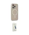 ieg™ iPhone 14 Pro Kılıf Siluet Işık Koleksiyonu - Şeffaf Pasifik Cam Ekran Koruyucu
