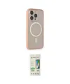 ieg™ iPhone 14 Pro Kılıf Siluet Işık Koleksiyonu - Siyah 20D Premium Cam Ekran Koruyucu