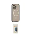 ieg™ iPhone 14 Pro Kılıf Siluet Işık Koleksiyonu - Siyah 6D Mat Seramik Hayalet Nano Ekran Koruyucu