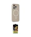 ieg™ iPhone 14 Pro Kılıf Siluet Işık Koleksiyonu - Siyah Buffer Cam Ekran Koruyucu
