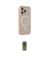ieg™ iPhone 14 Pro Kılıf Siluet Işık Koleksiyonu - Siyah Joko Magic 5D Hayalet Cam