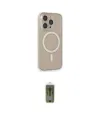 ieg™ iPhone 14 Pro Kılıf Siluet Işık Koleksiyonu - Siyah Joko Magic 5D Hayalet Cam
