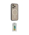 ieg™ iPhone 14 Pro Kılıf Siluet Işık Koleksiyonu - Siyah Polymer Nano Ekran Koruyucu