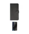 ieg™ iPhone 14 Pro Kılıf Siluet Işık Serisi - Siyah 3D Antistatik Hayalet Cam Ekran Koruyucu