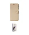ieg™ iPhone 14 Pro Kılıf Siluet Işık Serisi - Siyah Bilvis 3D Mat Cam Ekran Koruyucu