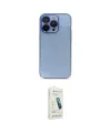 ieg™ iPhone 14 Pro Kılıf Siluet Minimal Özel Seri - Şeffaf Pasifik Cam Ekran Koruyucu