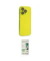 ieg™ iPhone 14 Pro Kılıf Siluet Minimal Özel Seri - Siyah 20D Premium Cam Ekran Koruyucu