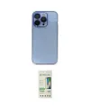 ieg™ iPhone 14 Pro Kılıf Siluet Minimal Özel Seri - Siyah 20D Premium Cam Ekran Koruyucu