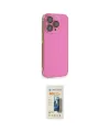 ieg™ iPhone 14 Pro Kılıf Siluet Minimal Özel Seri - Siyah 6D Mat Seramik Hayalet Nano Ekran Koruyucu