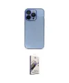 ieg™ iPhone 14 Pro Kılıf Siluet Minimal Özel Seri - Siyah Bilvis 3D Mat Cam Ekran Koruyucu