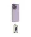 ieg™ iPhone 14 Pro Kılıf Siluet Minimal Özel Seri - Siyah Bilvis Hayalet Cam Ekran Koruyucu