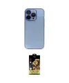 ieg™ iPhone 14 Pro Kılıf Siluet Minimal Özel Seri - Siyah Buffer Cam Ekran Koruyucu