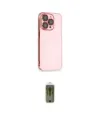 ieg™ iPhone 14 Pro Kılıf Siluet Minimal Özel Seri - Siyah Joko Magic 5D Hayalet Cam