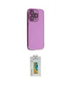 ieg™ iPhone 14 Pro Kılıf Siluet Minimal Özel Seri - Siyah Polymer Nano Ekran Koruyucu