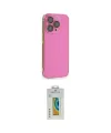 ieg™ iPhone 14 Pro Kılıf Siluet Minimal Özel Seri - Siyah Polymer Nano Ekran Koruyucu